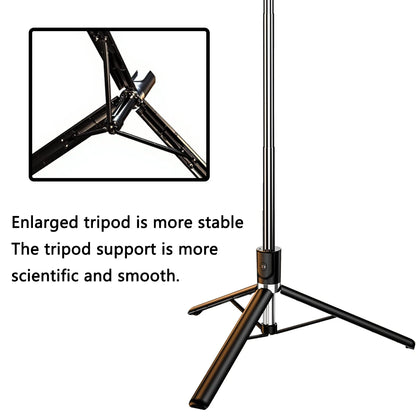 Portable Telescopic Bluetooth Selfie Stick for Live Streaming Photography and Travel A Convenient Photo-taking Gadget