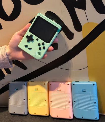 Retro Handheld Games Console Built-in 400 Video Games Portable Gaming Player with 2.4 Inch IPS Screen and Rechargeable Battery