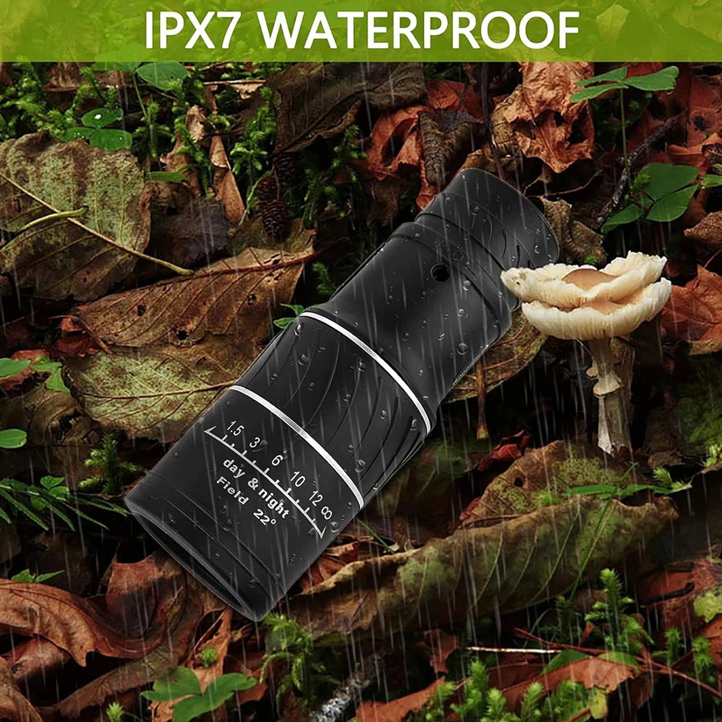 16x52 Compact Monocular, Smaller Size Easier to Carry Around for Bird Watching Hunting Camping Hiking Sport Game Concerts