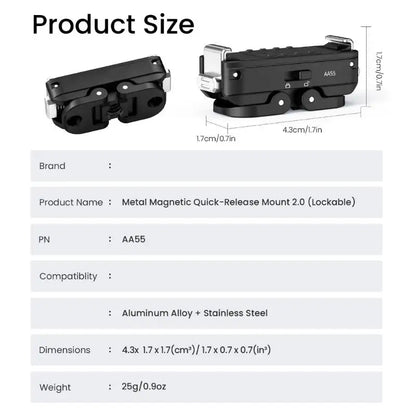 31BA Multifunctional Mount For Action 6 Camera With AntiShock Protections