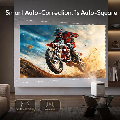 BYINTEK U4 LOVE 1 Smart Mini Home Theater Projector 4K 1080P Video Android WIFI for Smartphone Cinema