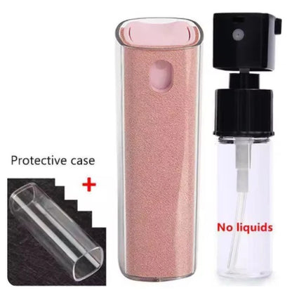 2-in-1 Screen Cleaner Kit  For Phone/Laptop/Tablet/TV/Monitor/Car Screens Spray and Wipe Cleaning Tools