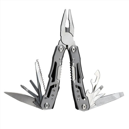 Camping Multitool Stainless Steel Portable Folding Knife Pliers Outdoor Emergency Survival Gear Multifunction Tools for Hiking
