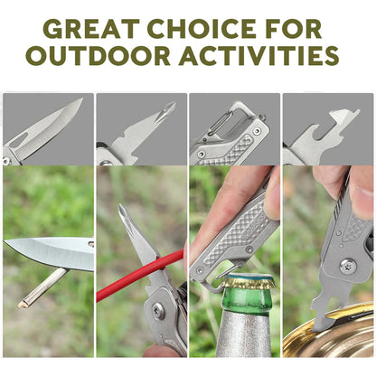 SWISS TECH 13 In 1 Protable Multitool Folding Knife Pocket EDC Tools Screwdriver Outdoor Survival Hiking Fishing Camping Knives