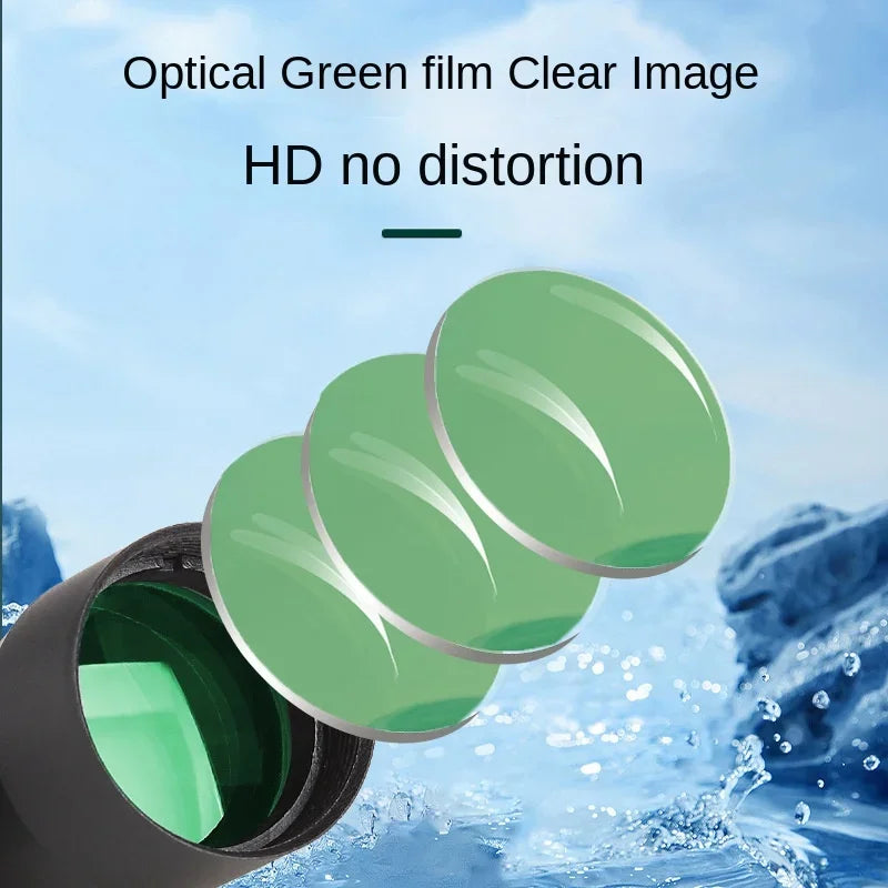 Portable High-Definition Monocular Telescope with High Magnification Zoom for Hunting Camping Mountaineering Outdoor Fishing