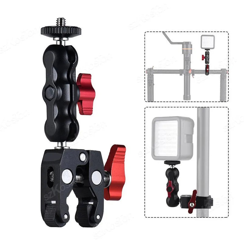 Camera Motorcycle Handlebar Mount Selfie Stick Bicycle Monopod for Go Pro 13 12 11 10 9 8 Insta360 X4 X5 DJI Osmo Action 5 Pro 4