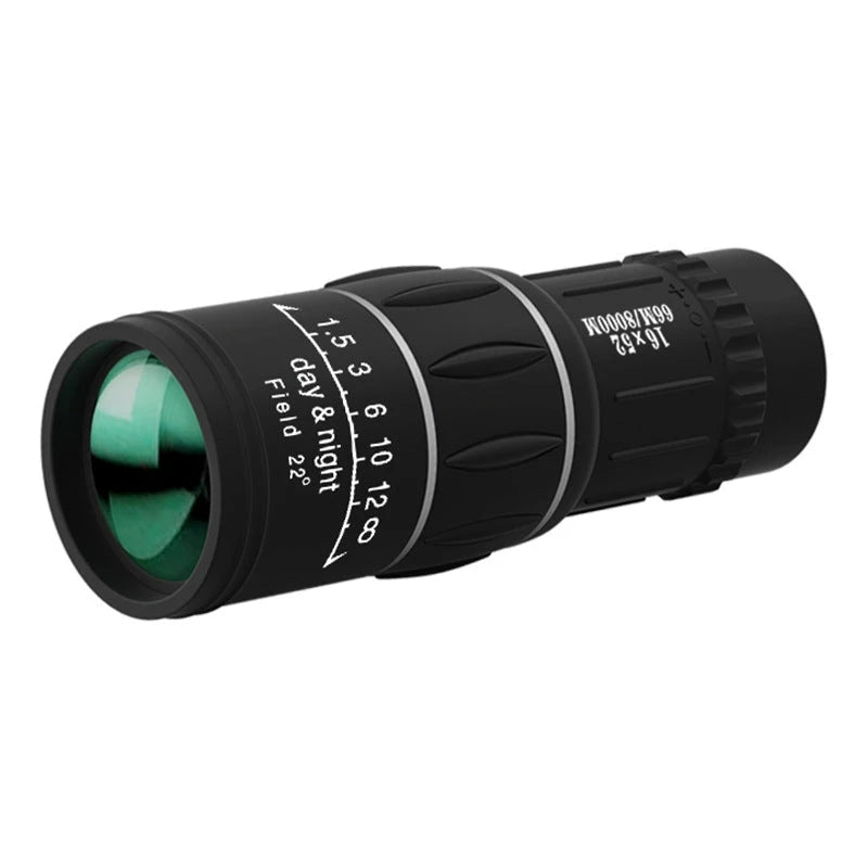 16x52 Monocular Binoculars Dual-focus Large-aperture Birdwatching Scope Photography Low-light Night Vision Hunting Camping