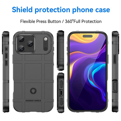 Rugged Shield Military Grade Drop Protection Protective Phone Case For iPhone 14 15 Plus 16 Pro Max 17 Air Shockproof Cover