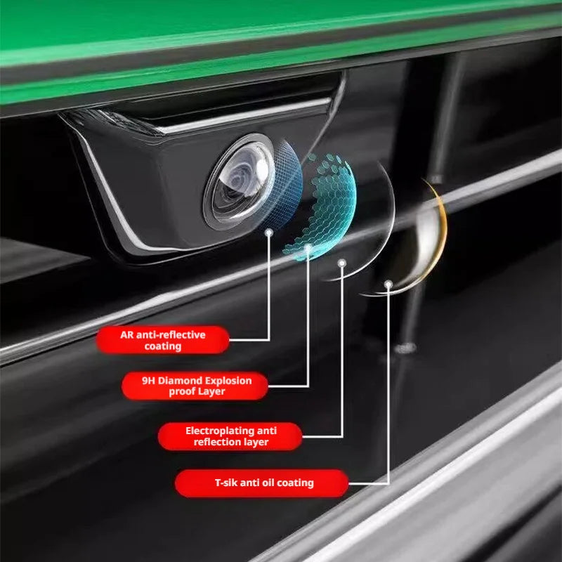 BLALION 2PCS Car Camera Lens Protector Advanced Scratch Car Camera Lens Guards Waterproof And Dustproof Protection Accessories