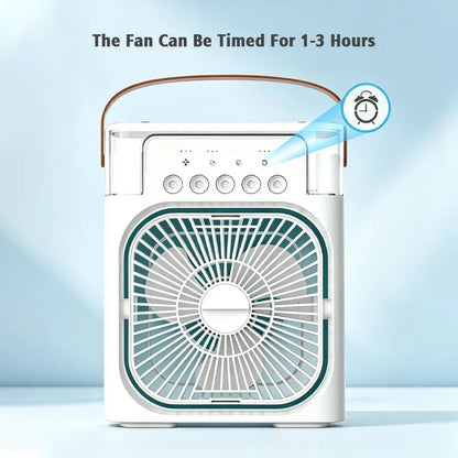 Humidifier Cooler Fan 3 Gear Air Conditioner Cooler Portable USB Desktop Spray Fans For Office Dormitory Room Cooling