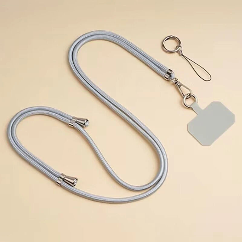 1pcs Crossbody Lanyard DYM Necklace Strap Universal Mobile Phone Adjustment Long Hanging Rope With Clip Anti-Lost Lanyard
