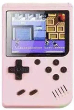 Retro Handheld Games Console Built-in 400 Video Games Portable Gaming Player with 2.4 Inch IPS Screen and Rechargeable Battery