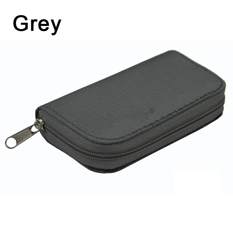 Memory Card Collect Bag SD Card Carrying Case Holder Wallet with 22 Slots for CF/SD/Micro SD/SDHC/MS/DS Card Bag Game Camera SD
