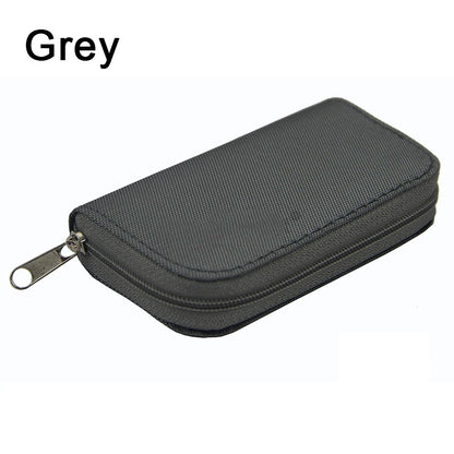 Memory Card Collect Bag SD Card Carrying Case Holder Wallet with 22 Slots for CF/SD/Micro SD/SDHC/MS/DS Card Bag Game Camera SD