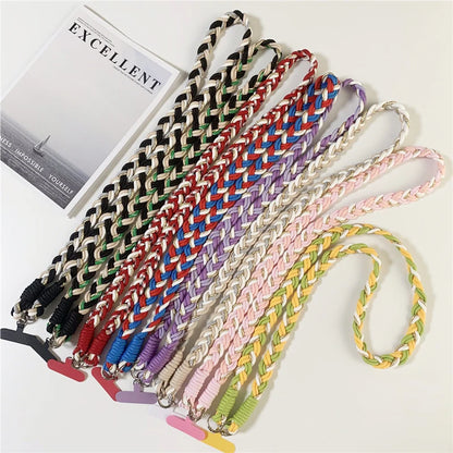 New Phone Lanyard Detachable Adjustable Necklace Lanyards For Bag Camera Crossbody Cell Phone Straps Neck Clip Cord Rope