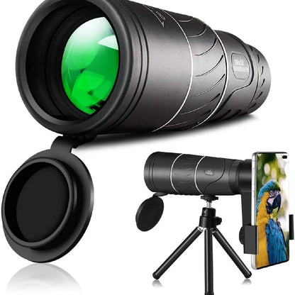 16x52 Compact Monocular, Smaller Size Easier to Carry Around for Bird Watching Hunting Camping Hiking Sport Game Concerts