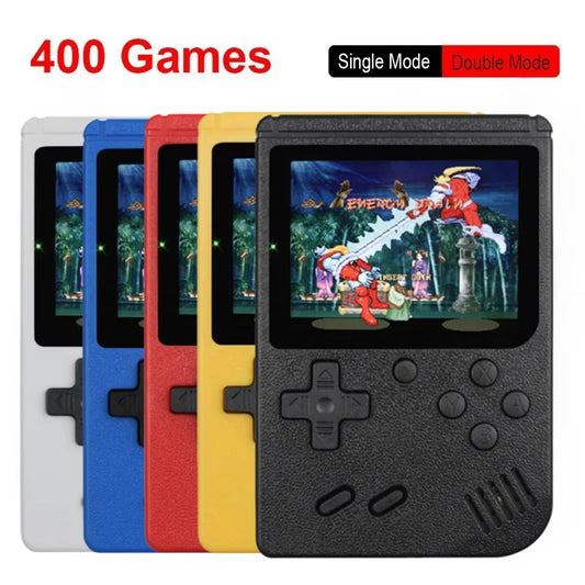 400-in-1 Retro Handheld Games Console – 3" Colour Screen