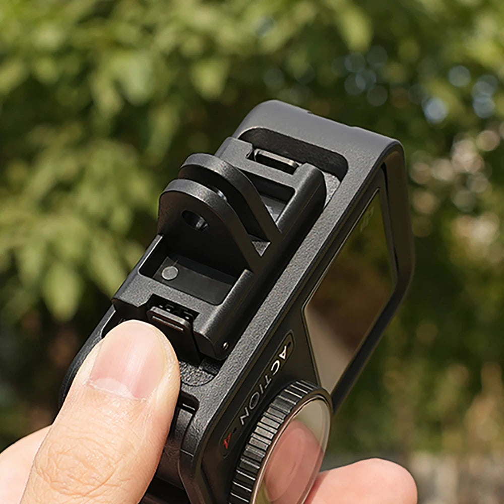Magnetic Mount For DJI OSMO Action 3 Stable Action Camera Connection Travel Vlog Camera Accessories For Vlog Outdoor Shooting