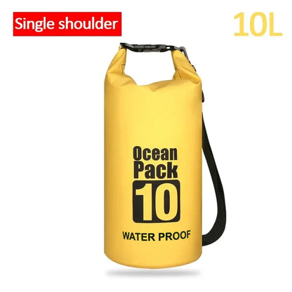 Dry PVC waterproof bags for men and women, 2L/5L/10L/20L/30L, outdoor swimming bucket bags, rafting bags