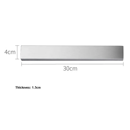 Professional Magnetic Knife Strip Stainless Steel Magnetic Knife Holder Rack Kitchen Knife Bar 30 40 50 cm Kitchen Accessories