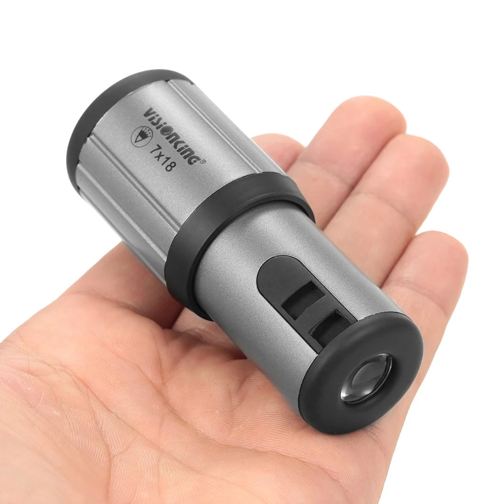 Visionking 7X18 Monocular Telescope Binoculars Zooming Mini Compact Monocular Telescope Hd Pocket Scopeoptical Monocular