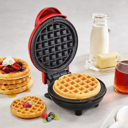 Sandwich Cake Baking Tray, Household Breakfast Electric Baking Pan, Fully Automatic Multifunctional Mini Waffle Biscuit Machine