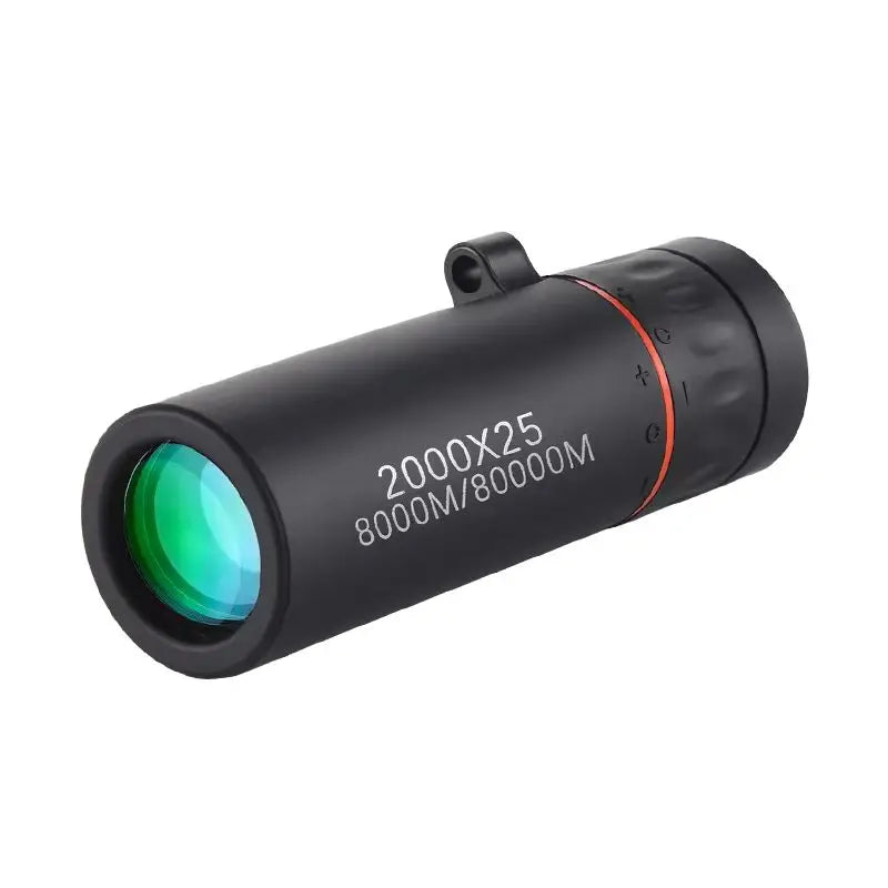 2000x25 HD Mini Portable Binoculars for Outdoor Camping Hunting & Birdwatching Compact Travel Size Magnifying Glass