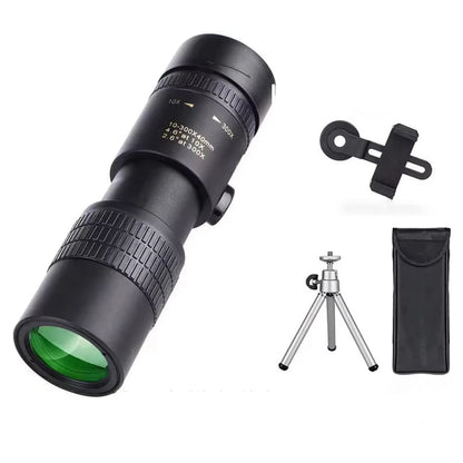 CAOX 10-300x40 HD Binoculars Portable Professional Monocular Powerful Long Distance, Suitable for Hunting, Outdoor, and Concerts