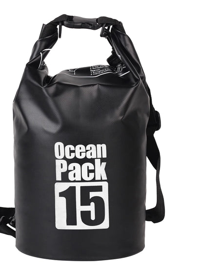 500D Waterproof Swimming Bag Dry Sack 5/10/15/20/30L Waterproof Floating Dry Gear Bags For Boating Fishing Rafting Swimming
