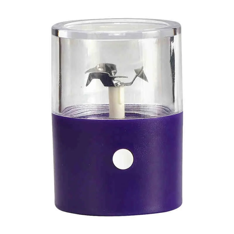 Electric Herb Grinder Portable Spice Grinder Multifunctional Plastics Cigarette Shredder Kitchen Gadget Cigarette Accessories