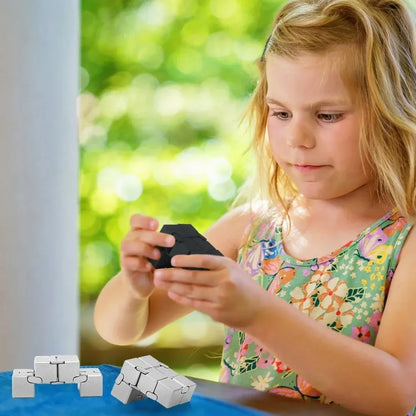 Infinity Cube,Fidget Cube New Version Fidget Finger Toys for Stress and Anxiety Relief/ADHD, Ultra Durable Sensory Gifts