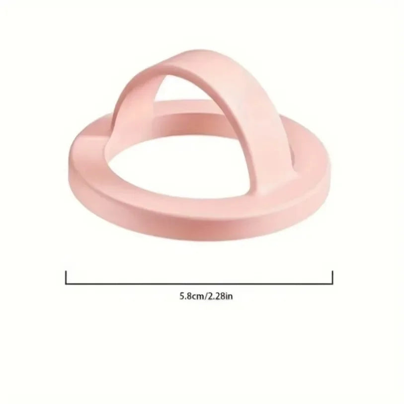 Magnetic Phone Ring Holder Grip Attachment Removable Magnetic Phone Ring Waterproof Liquid Silicone for iPhone & Android Cases