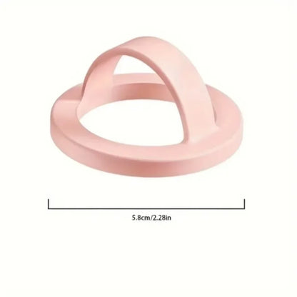 Magnetic Phone Ring Holder Grip Attachment Removable Magnetic Phone Ring Waterproof Liquid Silicone for iPhone & Android Cases