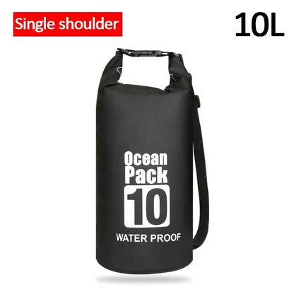Dry PVC waterproof bags for men and women, 2L/5L/10L/20L/30L, outdoor swimming bucket bags, rafting bags