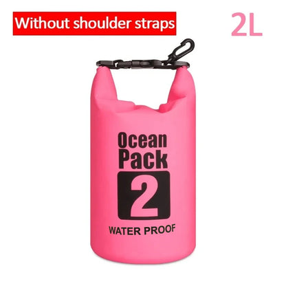 Dry PVC waterproof bags for men and women, 2L/5L/10L/20L/30L, outdoor swimming bucket bags, rafting bags