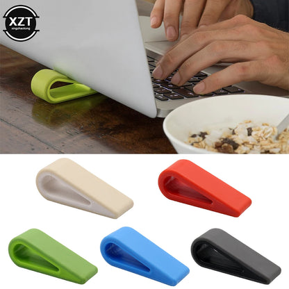 Portable Simple Laptop Stand Adjustable Cooling Bracket Desktop Computer Increased Shelf Cooler Base Pad Bracket Office Supplies
