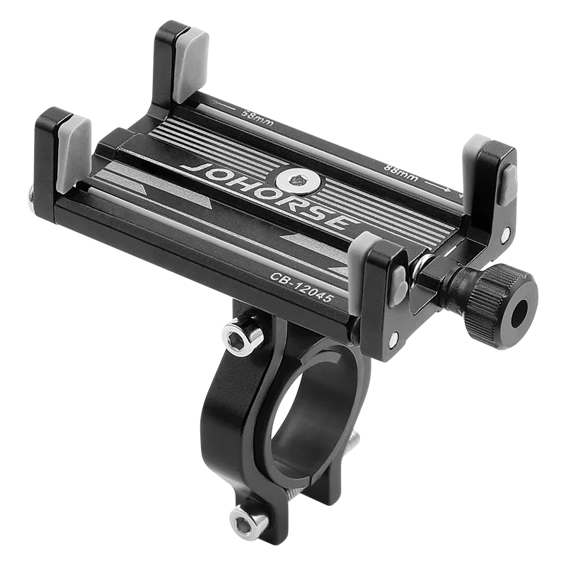 Bicycle Phone Holder Reliable MTB Phone Mount Stand Bicycle Holder Aluminum Adjustable Bike Phone Holder Nonslip Holder