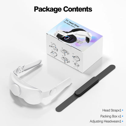 HUADAI design Comfort Head Strap AccessoriesCompatible with Oculus/Meta Quest 2/3/ 3S, Elite Strap Replacement  VR Accessories
