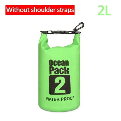 Dry PVC waterproof bags for men and women, 2L/5L/10L/20L/30L, outdoor swimming bucket bags, rafting bags