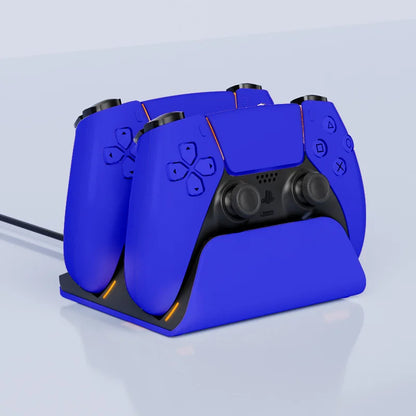 Fast Charging Dock for PS5 Controllers Dual Wireless Gamepad Charger Station PlayStation 5 Charging Stand Accessories