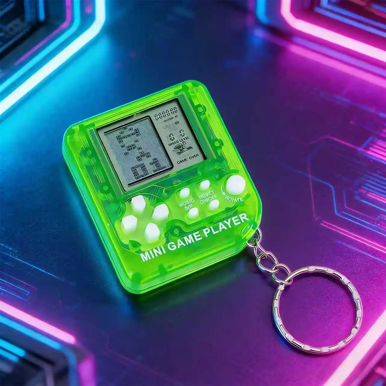 Retro Mini Handheld Game Console Classic Electronic Games Handheld Game Machine Children's Educational Game Console Toy Ide Gift