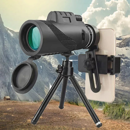 80x100 HD High Power Binoculars 5000M Long Range Zoom Compact Folding Telescope for Hunting Camping Travel