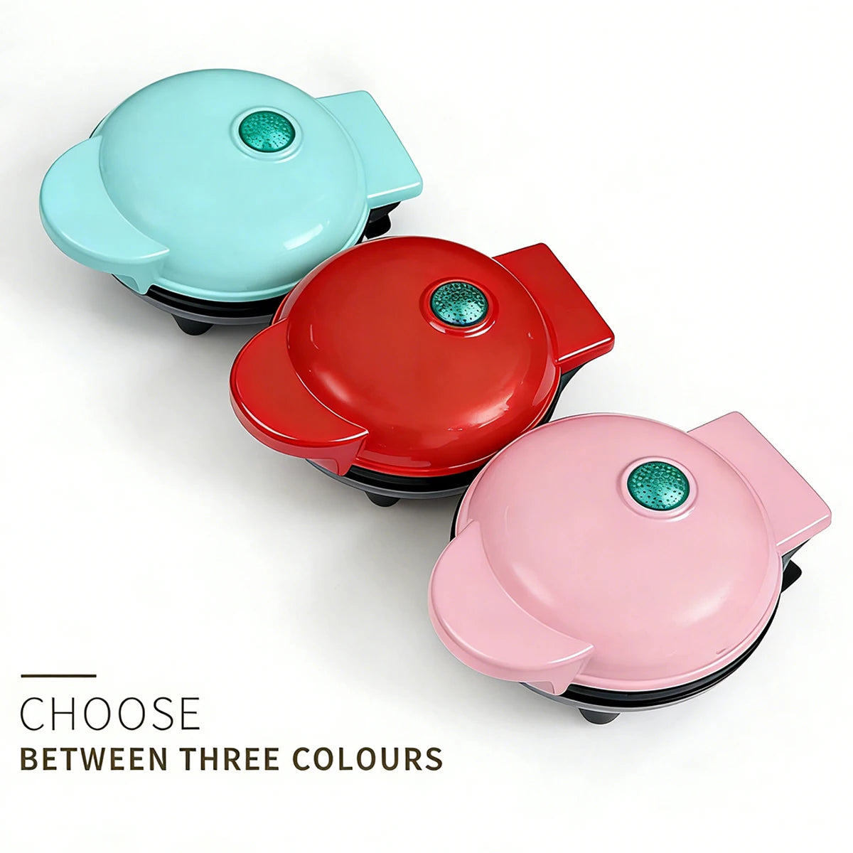 Sandwich Cake Baking Tray, Household Breakfast Electric Baking Pan, Fully Automatic Multifunctional Mini Waffle Biscuit Machine