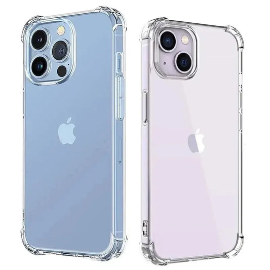 Clear Shockproof iPhone Case – Slim Transparent TPU Protection