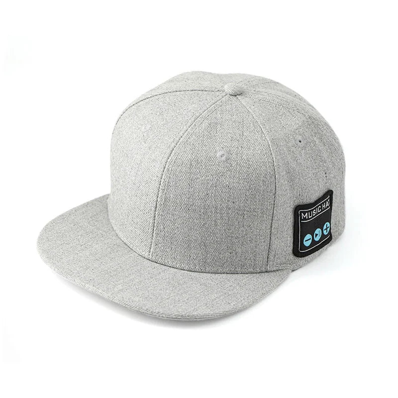 Bluetooth speaker baseball cap, outdoor sports cap with high-definition stereo hidden speaker and built-in microphone