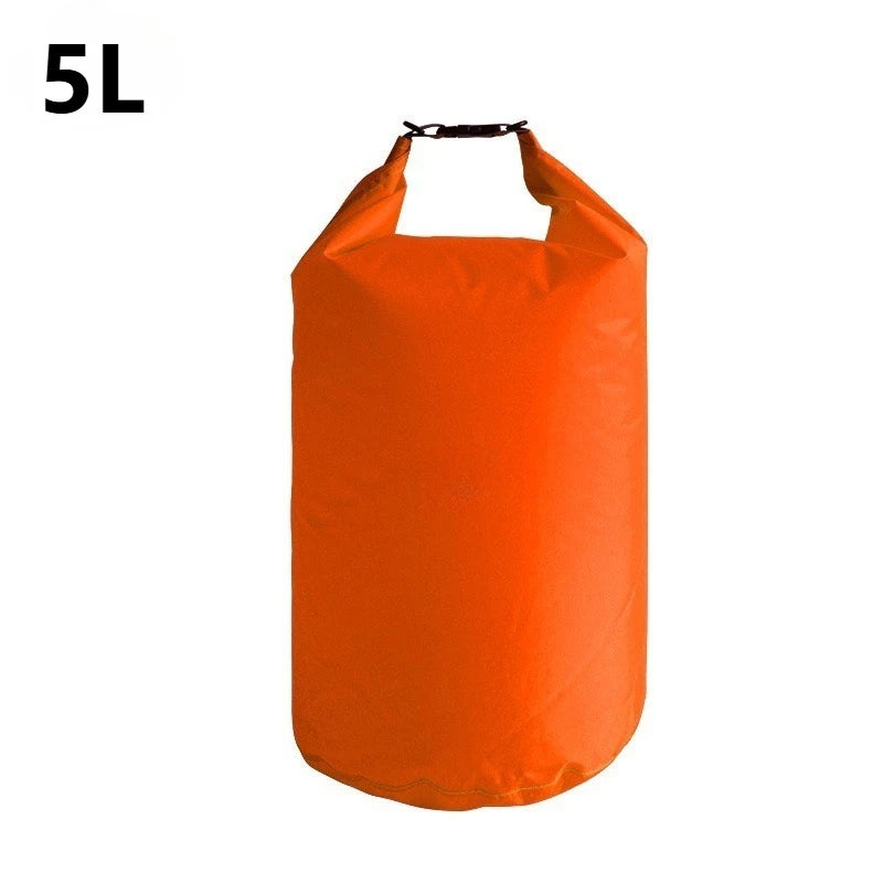 1Pc 5L/10L/20L/40L/70L Waterproof Dry Bag Ultra Lightweight Airtight Bags Roll Top Drybags for Camping Kayaking Swimming Rafting