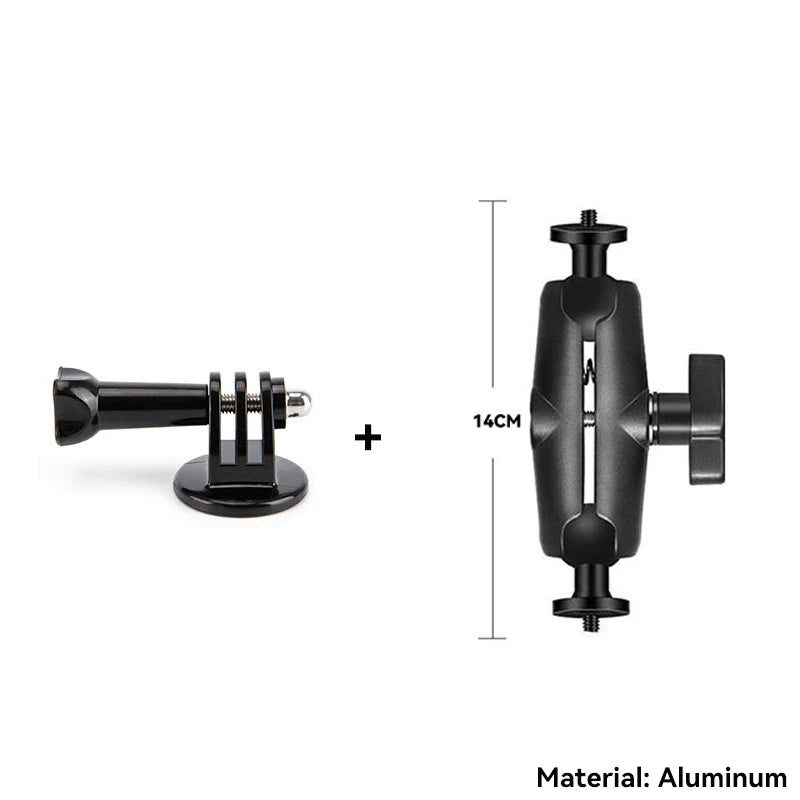 Camera Motorcycle Handlebar Mount Selfie Stick Bicycle Monopod for Go Pro 13 12 11 10 9 8 Insta360 X4 X5 DJI Osmo Action 5 Pro 4