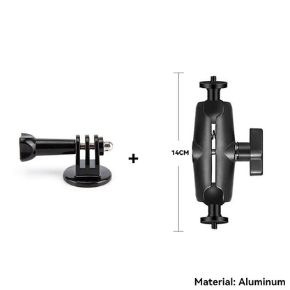 Camera Motorcycle Handlebar Mount Selfie Stick Bicycle Monopod for Go Pro 13 12 11 10 9 8 Insta360 X4 X5 DJI Osmo Action 5 Pro 4