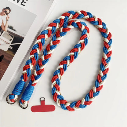New Phone Lanyard Detachable Adjustable Necklace Lanyards For Bag Camera Crossbody Cell Phone Straps Neck Clip Cord Rope
