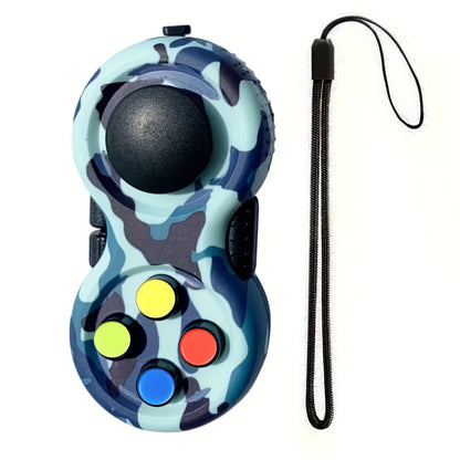 Fidget Pad with 8 Fidget Functions, Fidget Controller Stress Reducer, Fidget Toy Cube Relieves Stress and Anxiety Relief Toys
